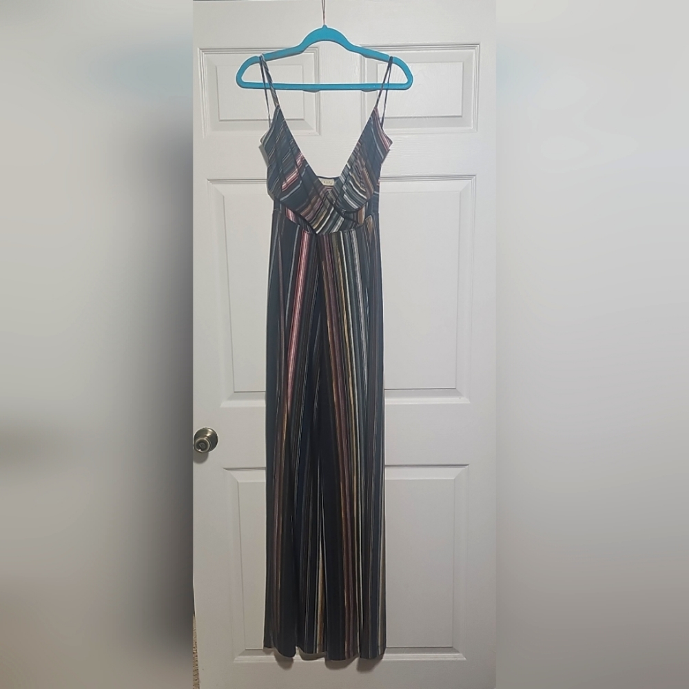 Striped Jumpsuit